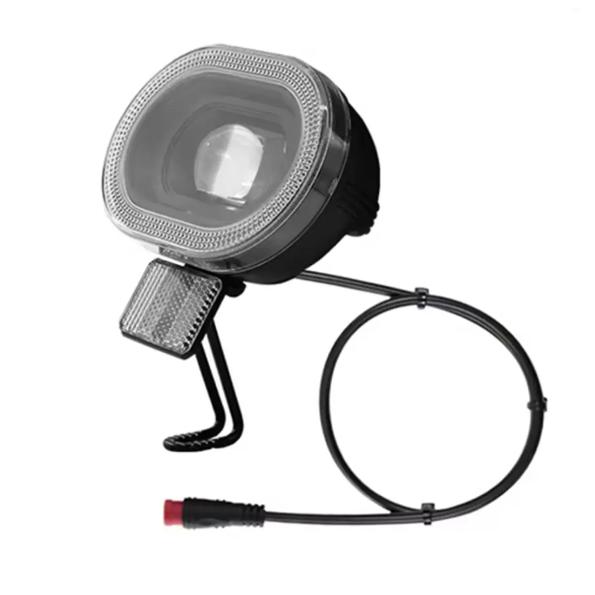 A64K DH010 Headlight E-Bike LED Headlight 12V-48V High Lumen Headlight Waterproof Connector for Snowmobile Bike Scooter