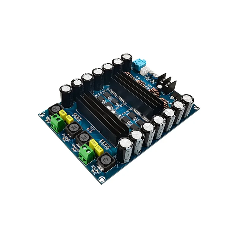 T06C-Xh-M641 Dual-Channel Battery Battery High-Power Power Amplifier Board TPA3116D2 Vehicle Power Amplifier 2X150W