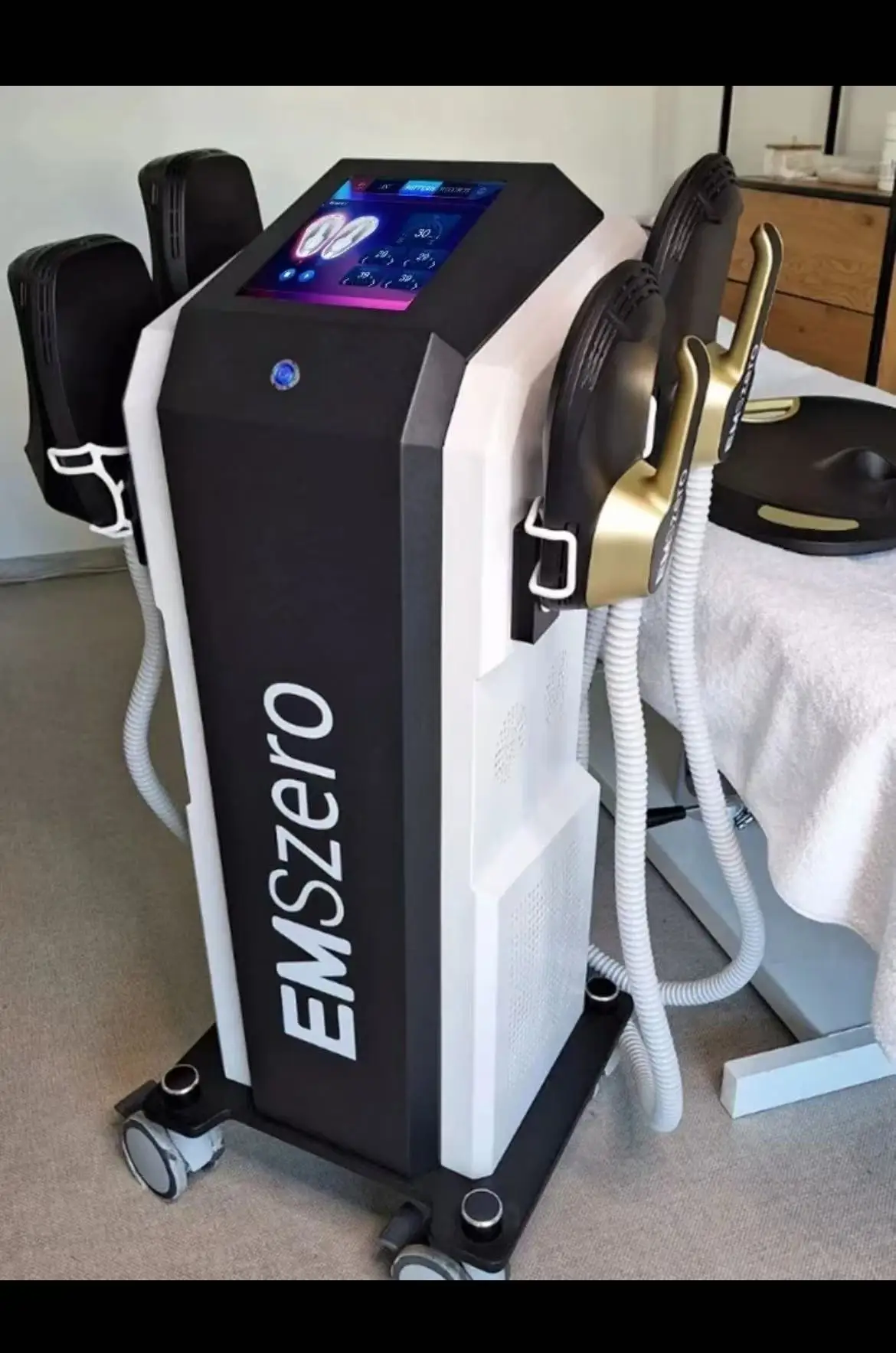 Professional EMSzero Machines 6500W EMS Body Sculpt Machine Super Strong Electromagnetic Waves Increase Muscle