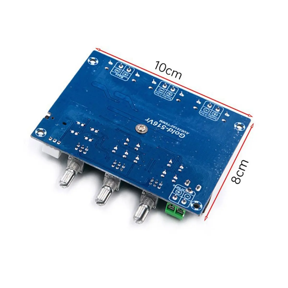 

50Wx2+100W Stereo Dual Channel Amplifier Board TPA3116 Class D 2.1 Channel Audio Amplifier Module 4Ω 50W 8Ω 30W 2Ω 100W