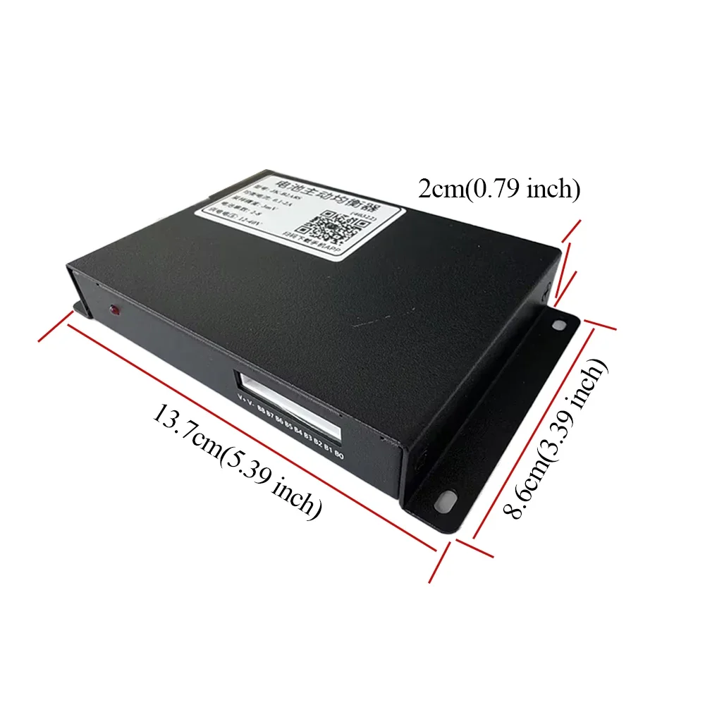 JK BMS JK-B2A8S Smart Active Equalizer APP 2A Balance Current 3S 4S 5S 6S 7S 12V 24V Li-ion LiFePo4 LTO Battery Voltage Balancer