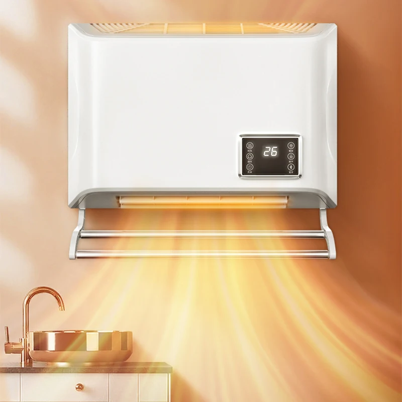 Bathroom heater 2600W wall-mounted household bathroom waterproof electric heater wall-mounted heater bedroom