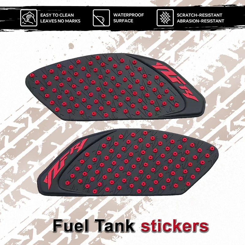 High Quality 3D Gel Side Knee Non-slip Stickers For YZF-R1 YZF R1 2009-2014 Waterproof Non-slip Tank Pad Decoration Decals yzfr1