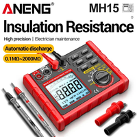 Megohmmeter Insulation Tester ANENG MH15 Digital Resistance Earth Megometro 6000 Count Multifunctional Ohm Tester High Voltage