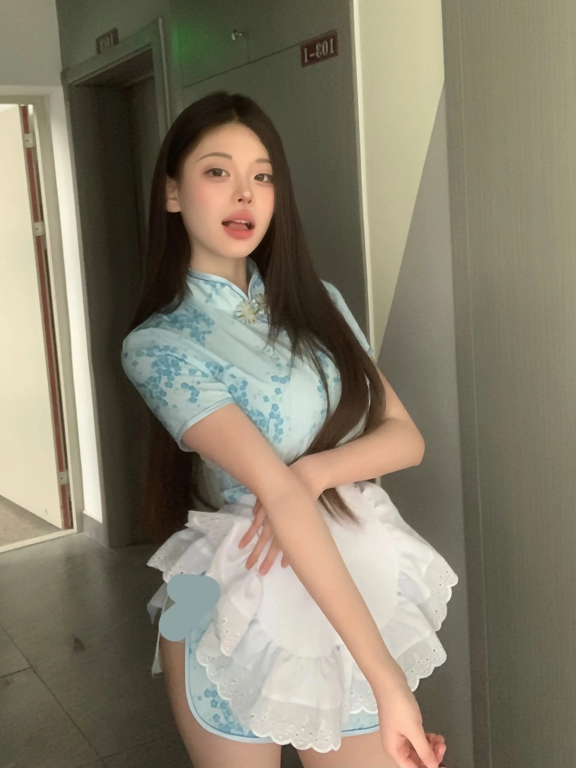 تنورة صينية جديدة من Sle Dr loween Cisas Cosplay orm تنورة خادمة ناعمة للفتيات ملابس يومية