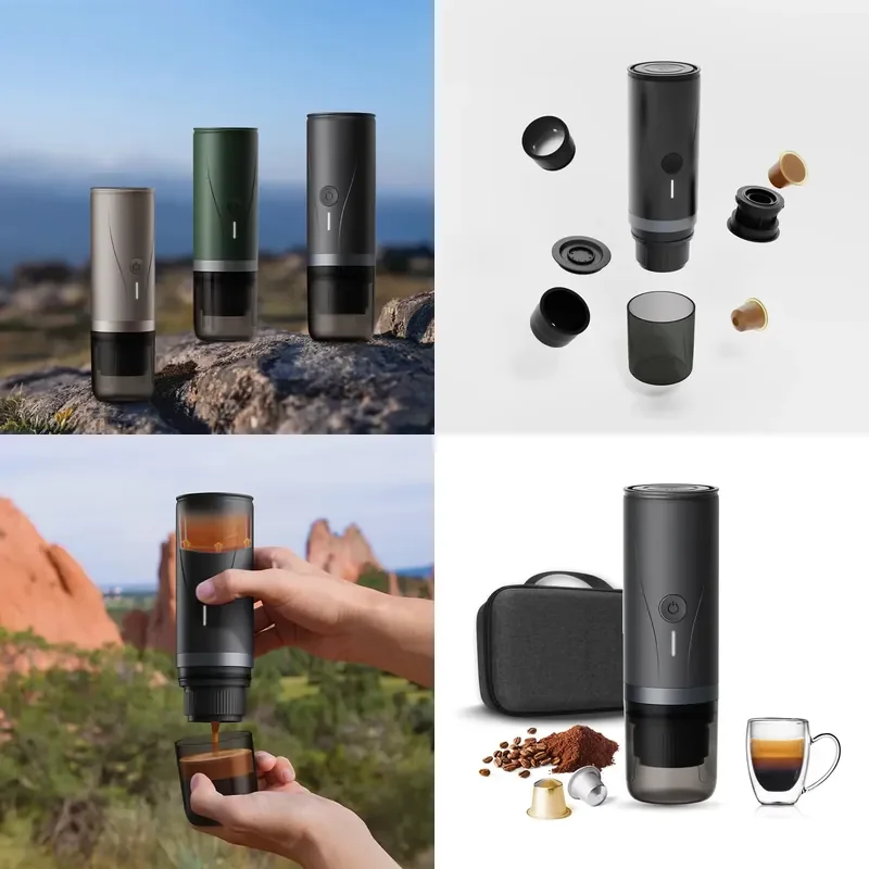 

CERA+ Portable Automatic Coffee Maker Machine PCM03 With APP Control 3 Colors Available Has CERA+ Logo On Machine