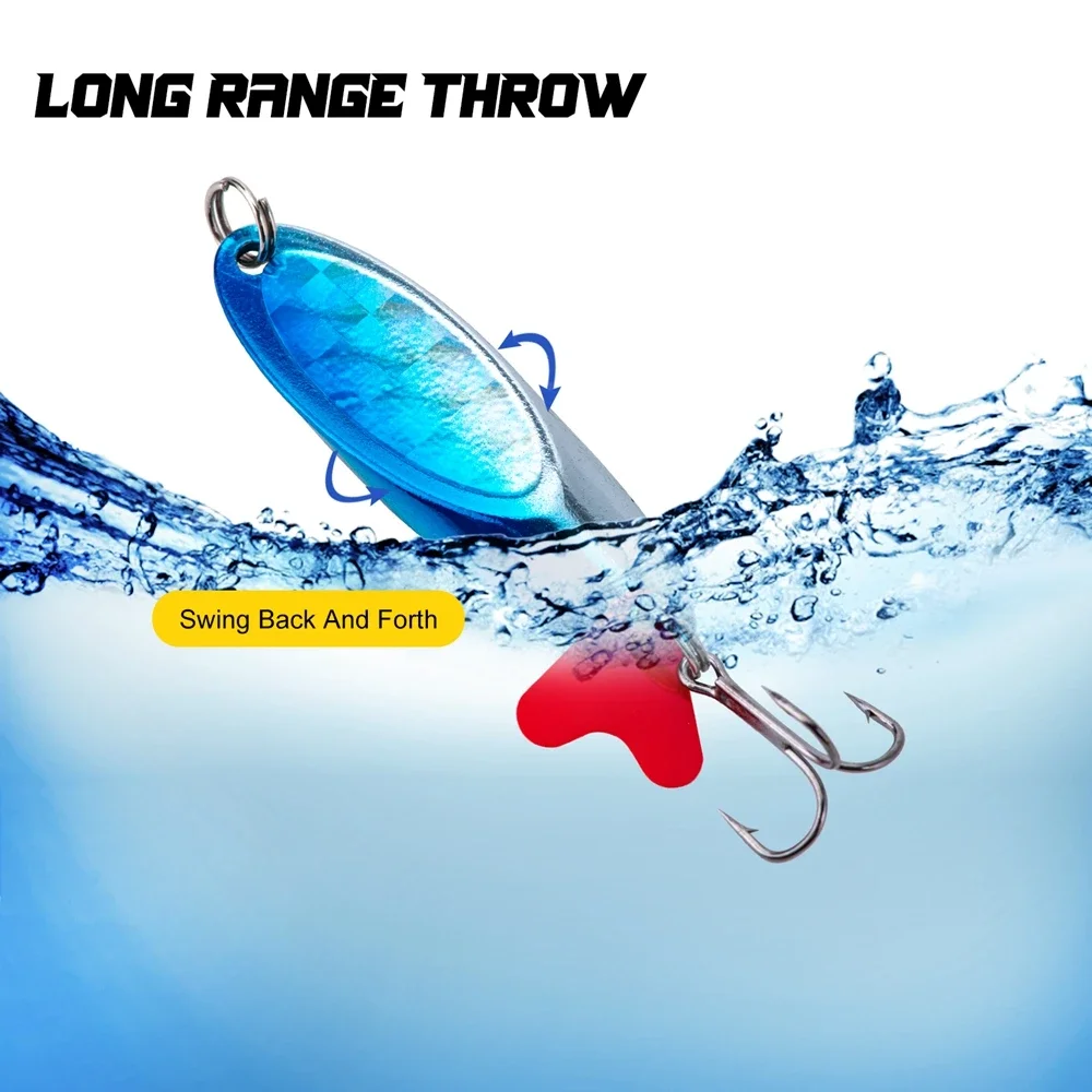 

Goture 5-10 шт., приманка для ложки со скошенной резкой-3,5 г/7 г/14 г/21 г, качественная металлическая приманка, универсальная искусственная приманка для водного слоя, рыболовные снасти