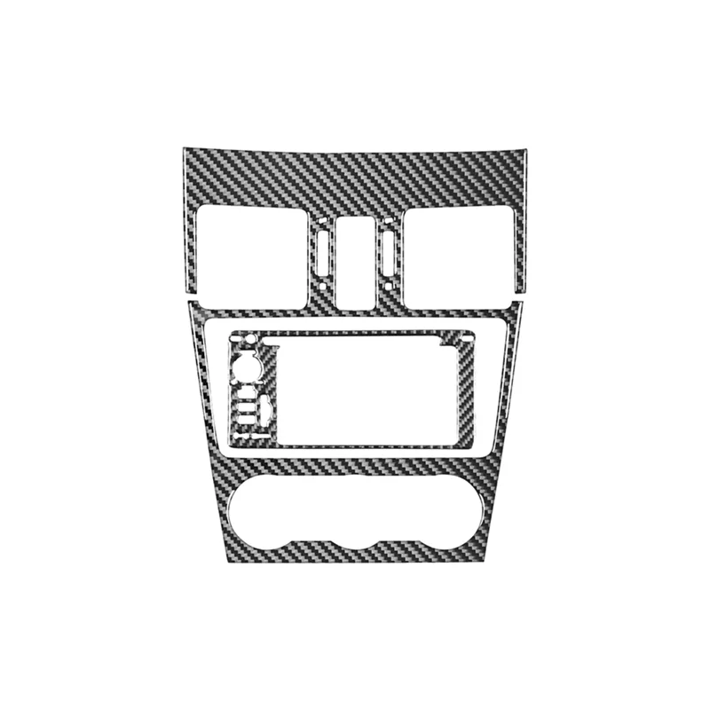 

ABXN-центральная консоль, навигационная панель переменного тока для Subaru Impreza 2012-2016 XV Crosstrek 2013-2017, аксессуары из углеродного волокна