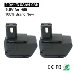 Ni-cd/Ni-MH Tool Battery 9.6V for Hilti SF100 SF100A SFB105 SB10 SBP10 265605 315078 334584 SPB105 BD2000 Cordless Drill Battery