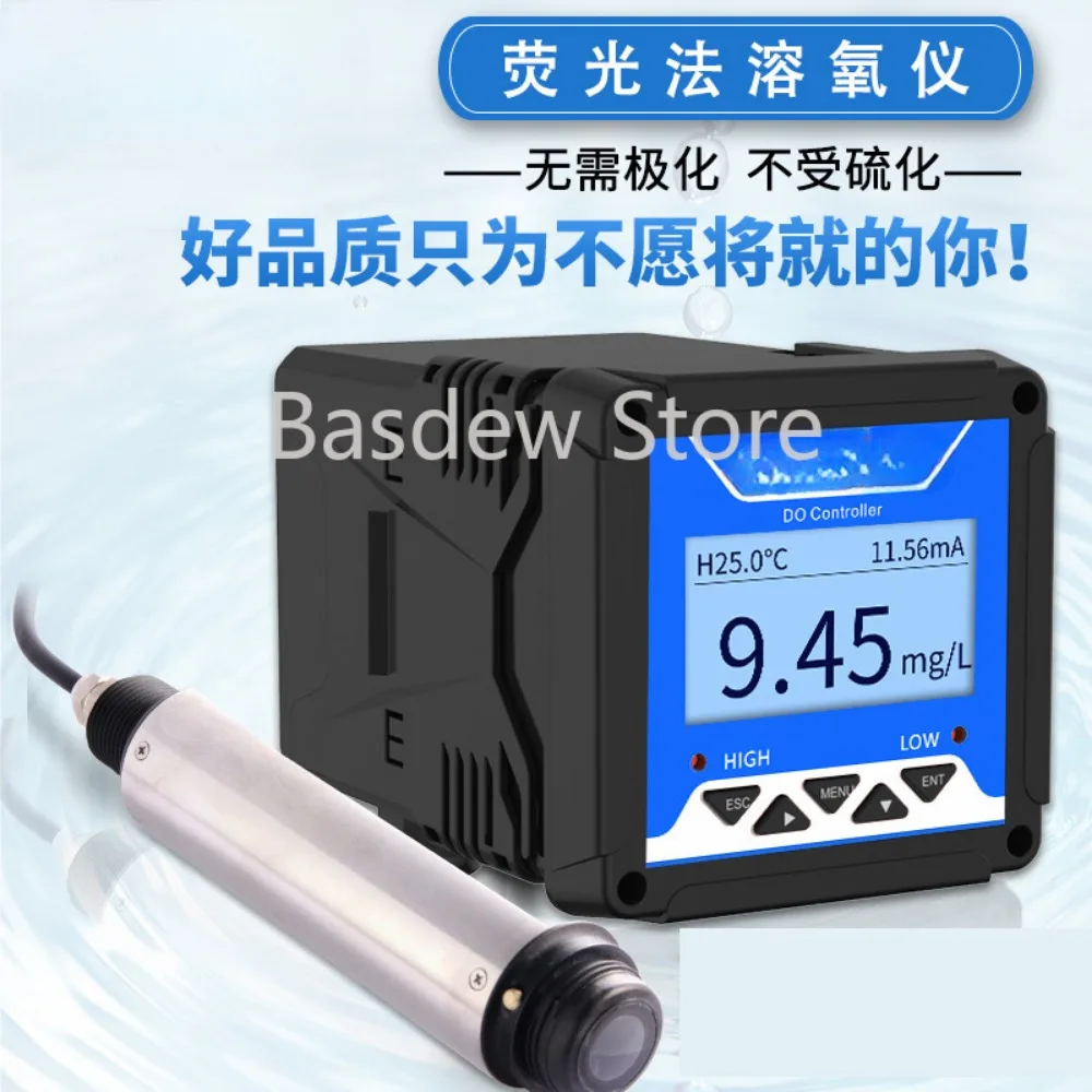 Fluorescence Dissolved Oxygen Detector Anaerobic Tank Sewage Oxygen Content Do Analyzer Online Dissolved Oxygen Analyzer