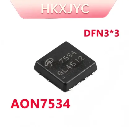 10/PCS New AON7534 7534 DFN3*3 Field-effect transistor In Stock
