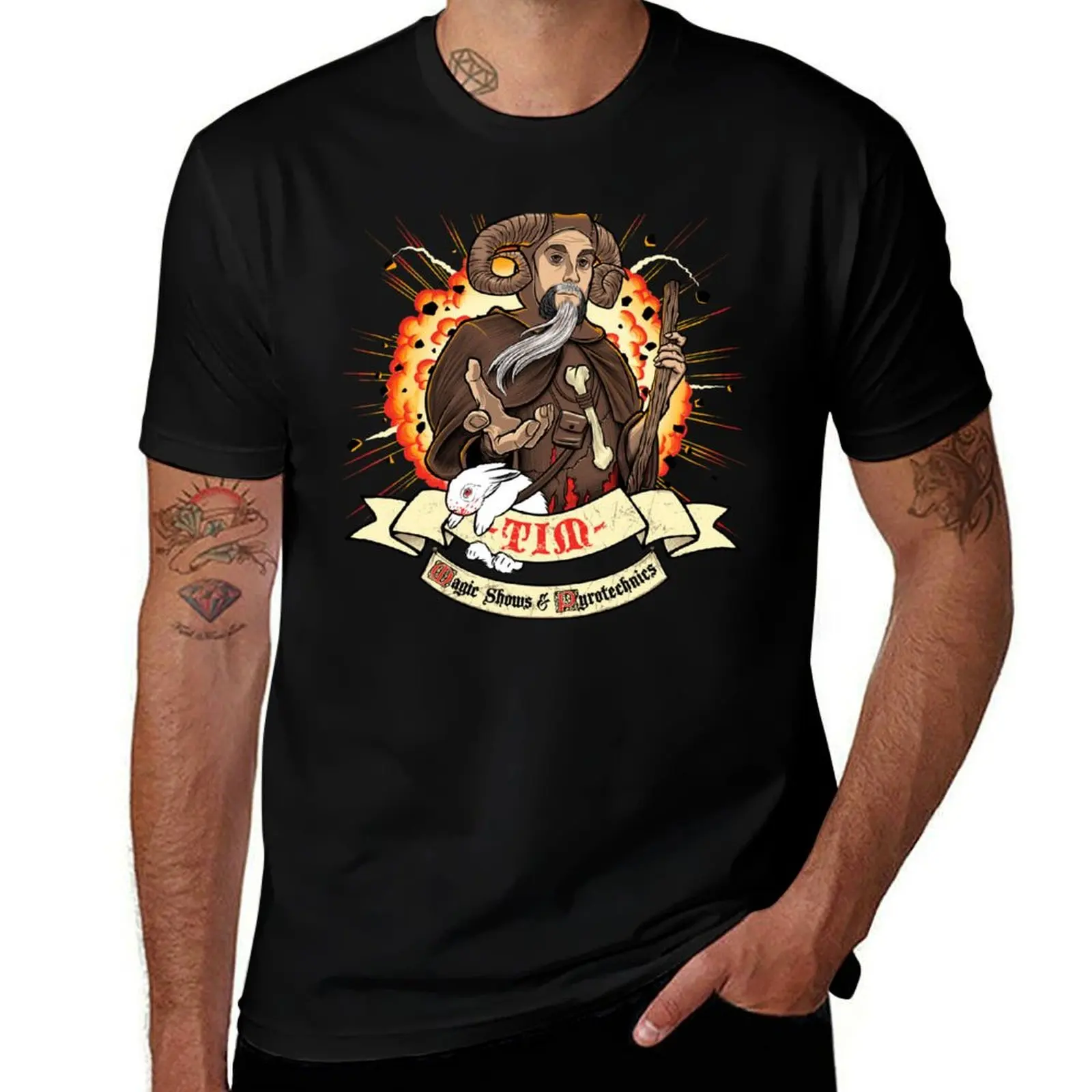 The Enchanter T-Shirt Relaxed Fit Casual Short Sleeve Top T-Shirt