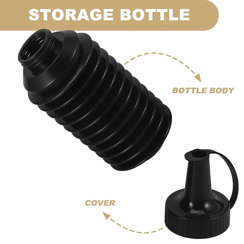 Beads Bottle, 600Ml Foldable Gel-Ammo Bottle Holder Refill Container Liquid Toy Bead Holder Storage