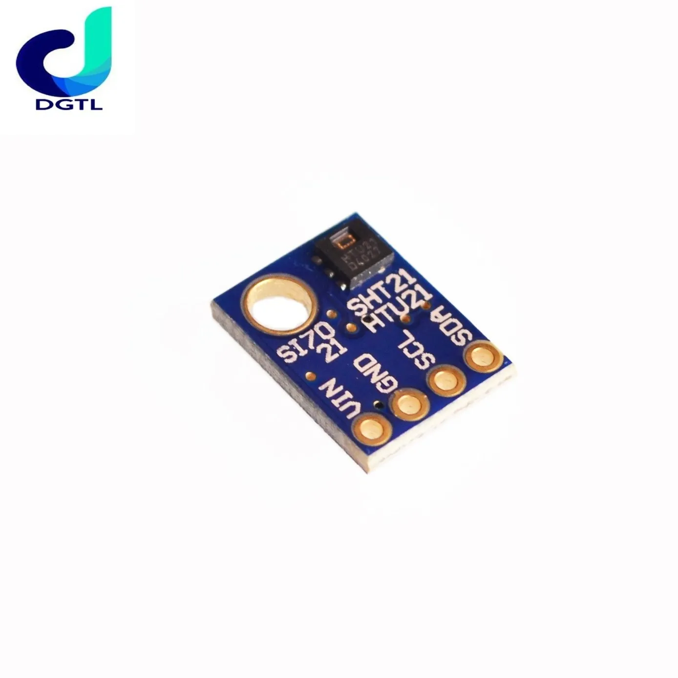 Sensor de umidade com interface I2C IIC Si7021 Módulo sensor de temperatura industrial de alta precisão GY-21 CMOS de baixa potência 3-5V