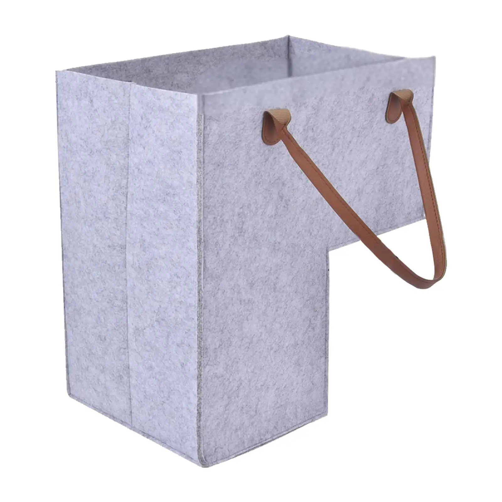 Stair Basket Foldable Stair Step Basket for Computers Books Carpeted Stairs and Wooden Stairs Home Office Decor Household Items