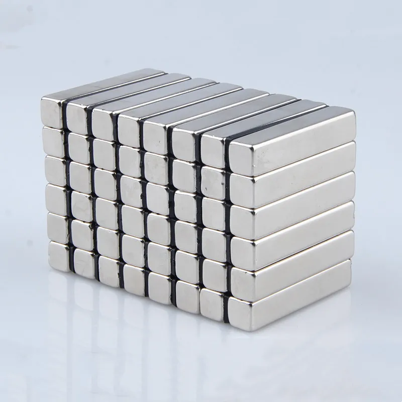 

10PCS 50x10x10mm Neodymium Magnet 50mm x 10mm x 10mm N35 NdFeB Block Super Powerful Strong Permanent Magnetic Imanes