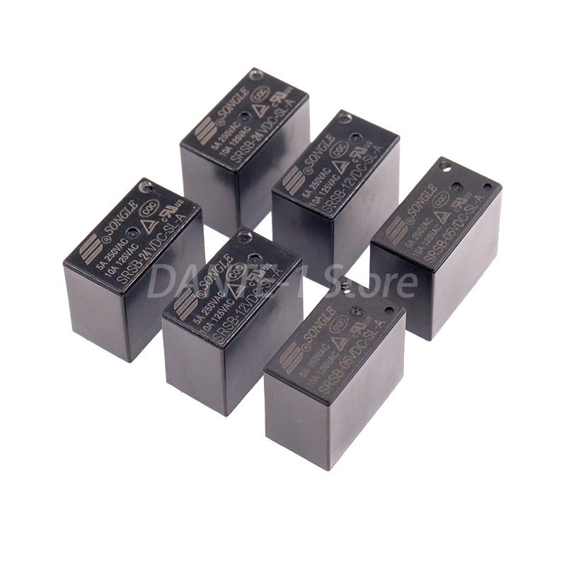 SRSB-05 12 24VDC-SL-A 5V 12V 24V 5A 4-pin normally open