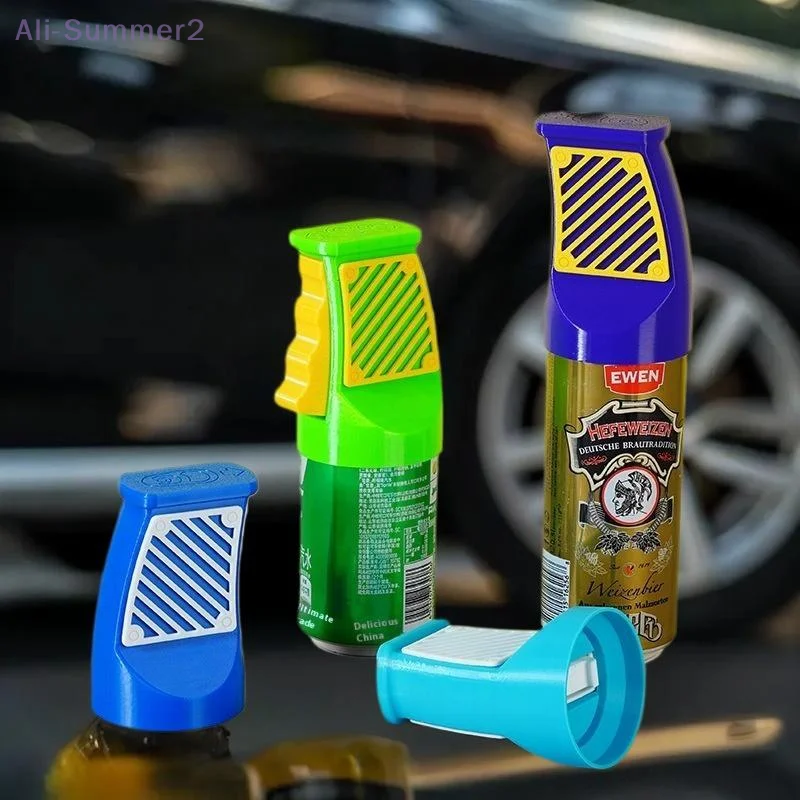 {MX} فتاحة علب مبتكرة ثلاثية الأبعاد مطبوعة بيئة العمل فتاحة علب البيرة المحمولة توفير العمالة المشروبات أداة مفتوحة لحماية أظافر الأصابع