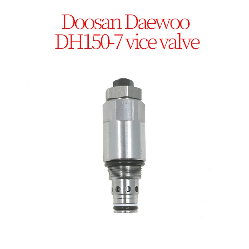 

Excavator Accessories Construction Machinery Parts Suitable for Doosan Daewoo DH150-7 Vice Valve (Length: 93mm, Thread: 24mm)