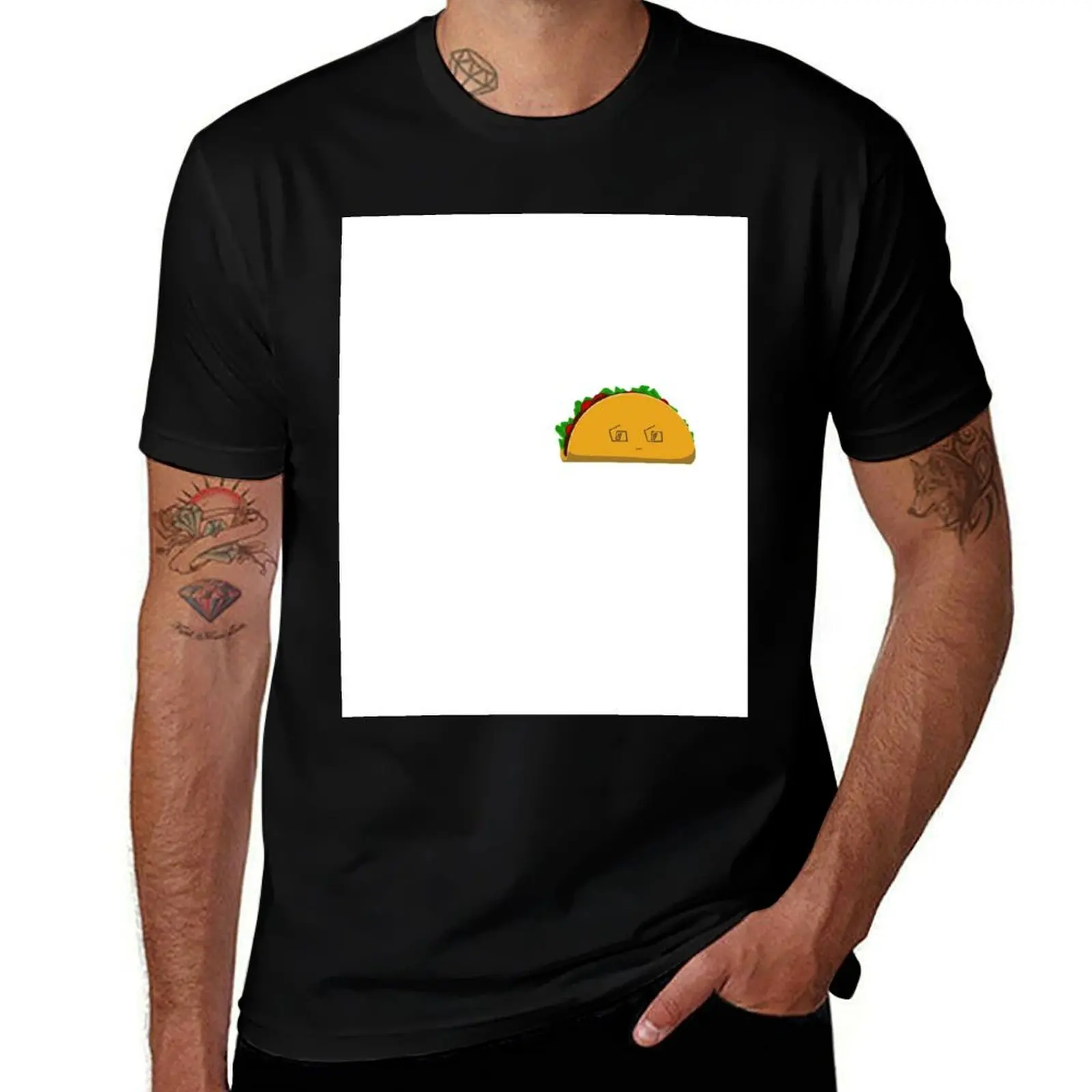 Dizzy Taco T-Shirt Work Duty Casual T-Shirt