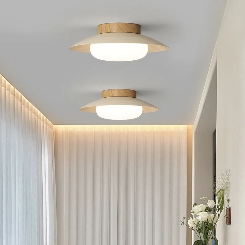 

Cream wind balcony light Ceiling Japanese corridor medieval wabi wind aisle French entrance