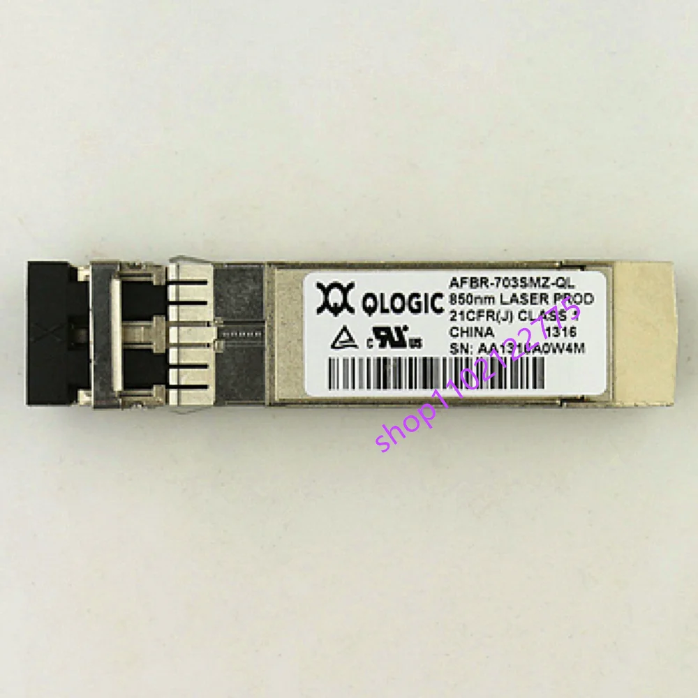 QLOGIC 10g Sfp جهاز الإرسال والاستقبال الألياف/AFBR-703SMZ-QL/QLOGIC محول الشبكة التبديل 10 جرام التبديل/Qle Sfp/Qle 10 جيجابايت ميناء Hba وحدة