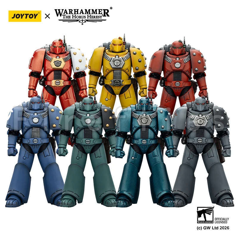 

1/18 JOYTOY Action Figure The Horus Heresy MKVI Tactical Legionary Anime Model Toy
