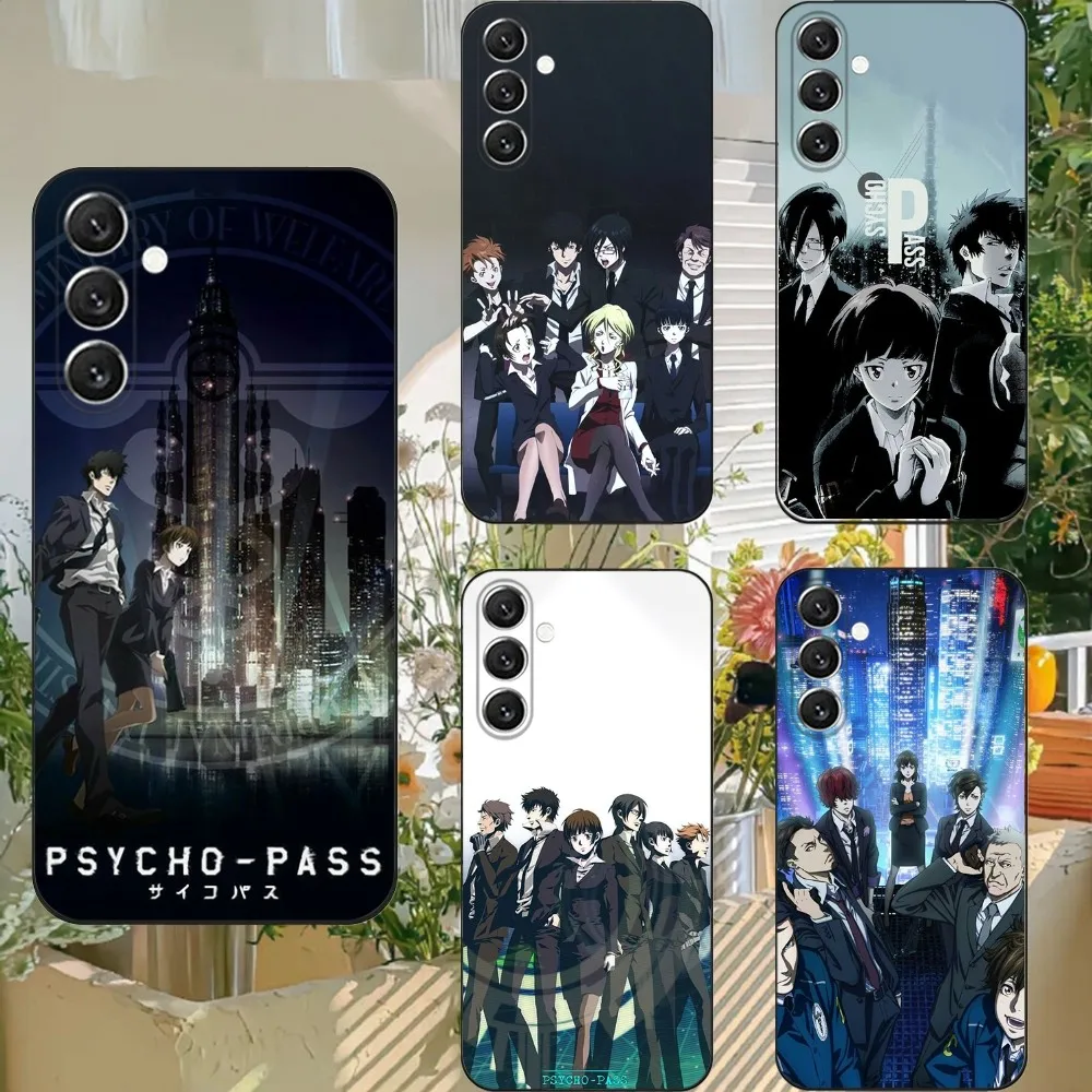 

P-PSYCHO-PASS Phone Case For Samsung S21,S22 Ultra,S20,S30 plus,S22 plus,S23,S30 ultra 5G Silicone Cover