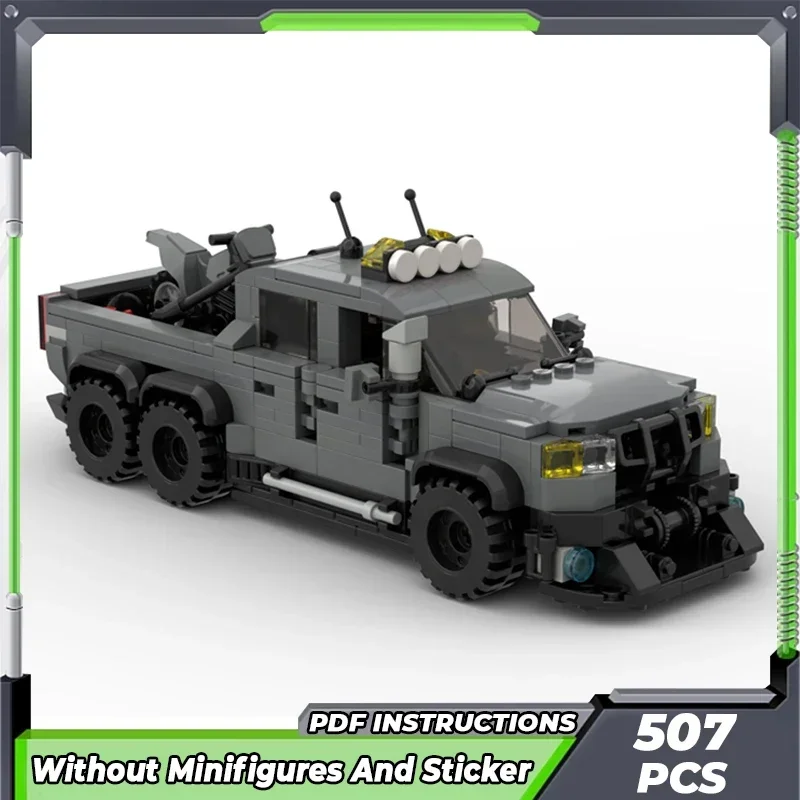 

Moc Building Bricks Military Car Model VelociRaptor Tank Technology Modular Blocks Gifts Toys For Children DIY Sets Assembly