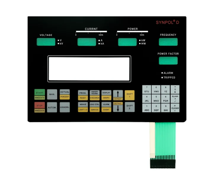 

Suitable for ABB SYNPOL CMA120 new key film