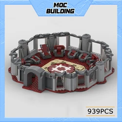 Star Movie Scene Of Film MOC Building Block Collector Council Chamber Model Technology Bricks DIY Assembled Toy Holiday Gift