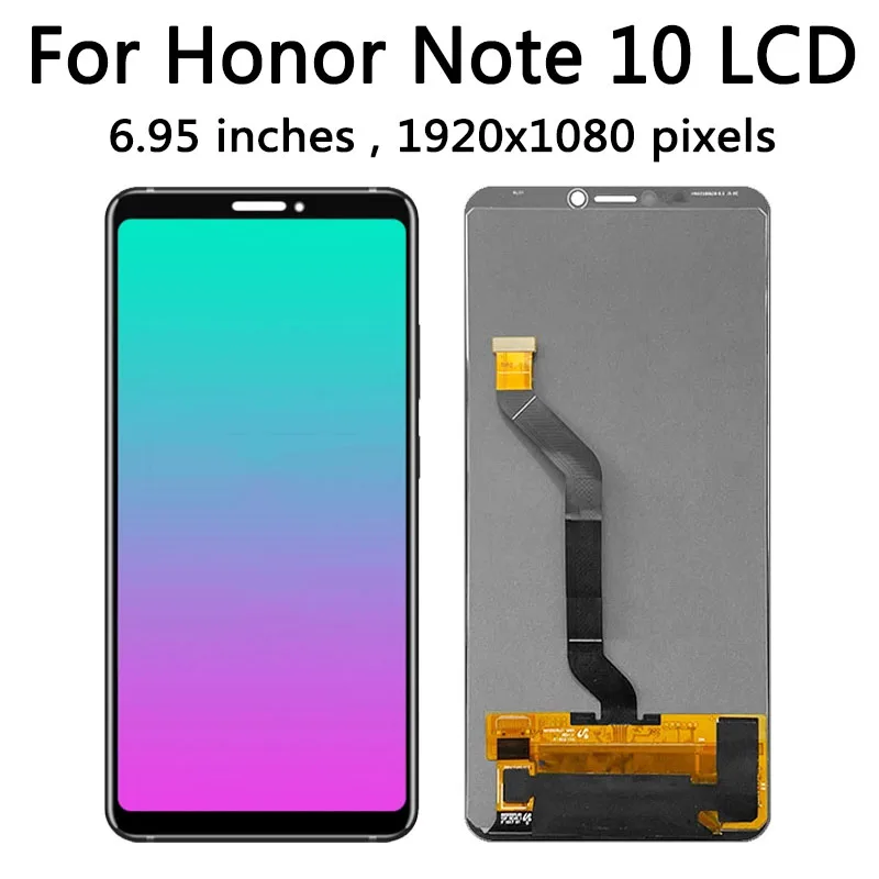 RVL-AL09 Display Screen For Huawei Honor Note 10 LCD Display Touch Screen with Frame For Honor Note10 Display Replacement