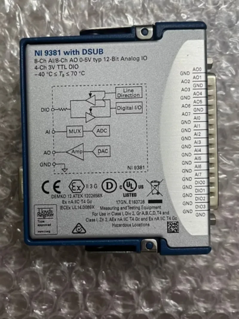 1PCNational Instruments NI 9381 cRIO Multifunction Module Test completed In Stock #familitrade