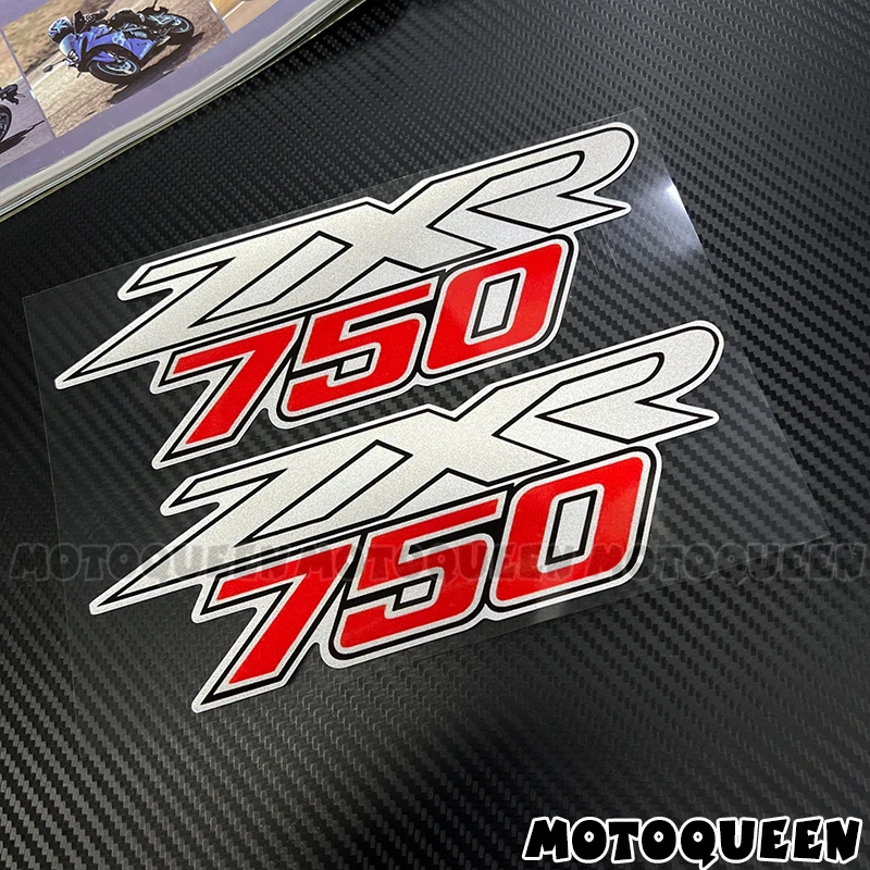 For Kawasaki ZXR 750 ZXR750 Sticker Motorcycle Wheel Rims Fuel Tank Pad Side Shell Body Reflective Label Logo Decals Stickers