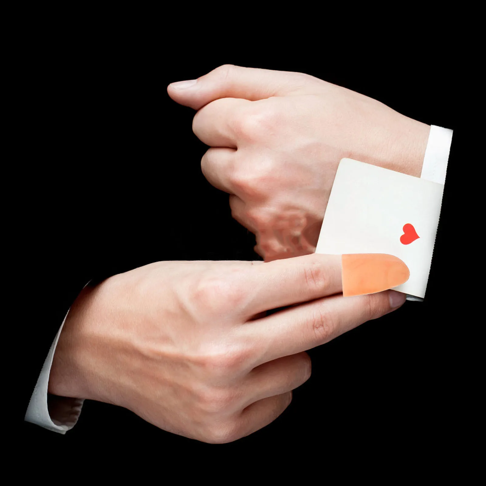 2 مجموعات وهمية فنجر الساحر وشاح حريري خدعة الدعامة أداء حفلة المرحلة وشاح للتحايل مضحك ملحق الدعامة الطرف