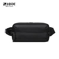 LEASTAT Men's Waterproof Waist Bag, Fanny Pack, Outdoor Sports Chest Bag, Male Casual Travel Crossbody Belt Bags, High Quality