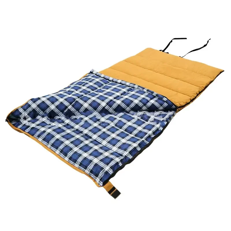 Oem China Wholesale Ultralight 290T Polyester Pongee Lining Portable Outdoor Camping Envelope Sleeping Bag 4 Season