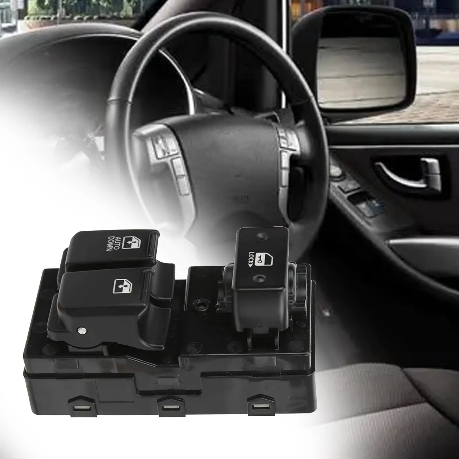 Power Window Switch Car 93571-4H110 Electric Window Switch Component for H1 Starex i800 Grand Imax ,Replaces Spare Part