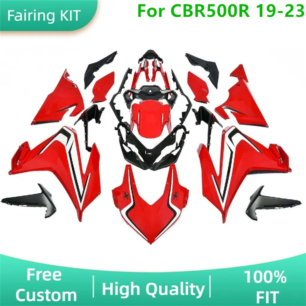 Free Custom for HONDA Injection Mold CBR500 R 19 20 21 22 23 Bodywork Fairings Set CBR500R 2019 2020 2021-2023 Aftermarket Parts