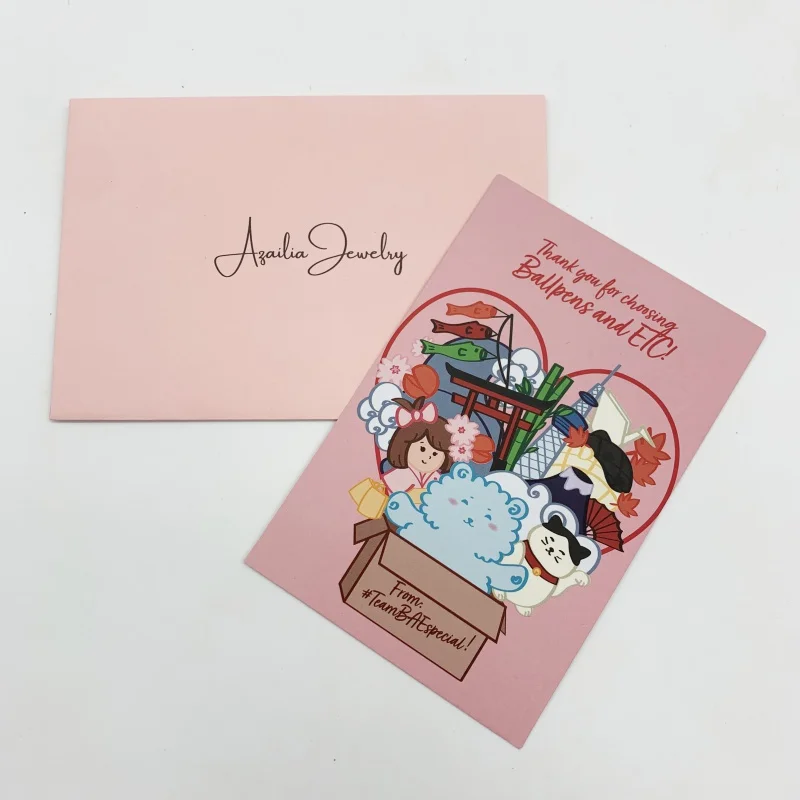 Customized product、Small Business Thank You Card Customized Logo Personalized Paper Card Custom Card