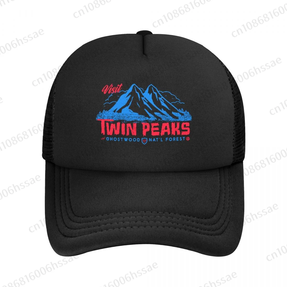 Visit Twin Peaks Baseball Cap Women Men Outdoor Hiking Hat Sport Breathable Golf Hats