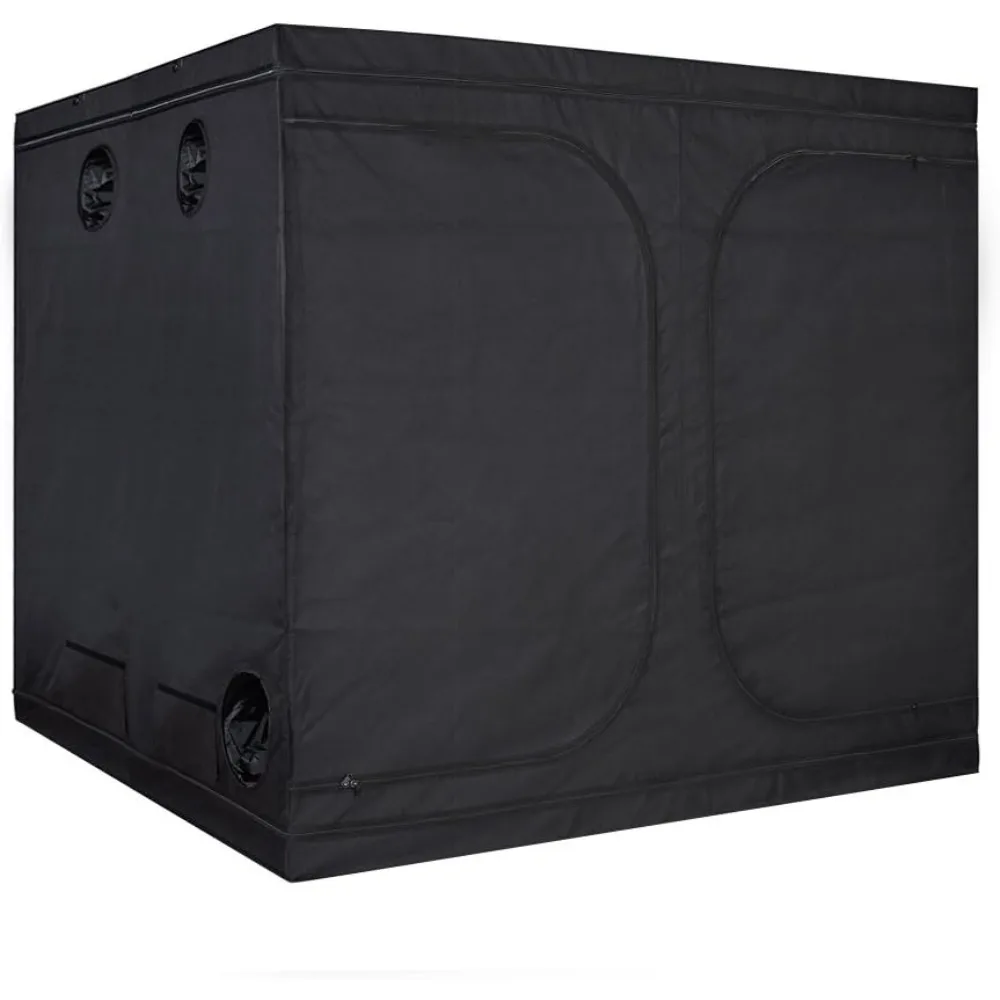 

96"x96"X78" Grow Tent Gardening Growing Dark Tents Room, with Durable Frame and Removable Floor Tray for Indoor Plant Growing