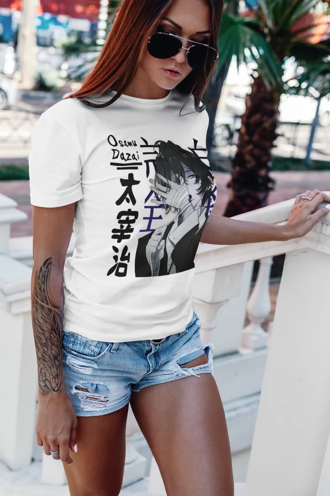 Dazai Osamu Eyes bungou stray dogs,bsd merch,anime dazai Unisex Heavy Cotton Tee