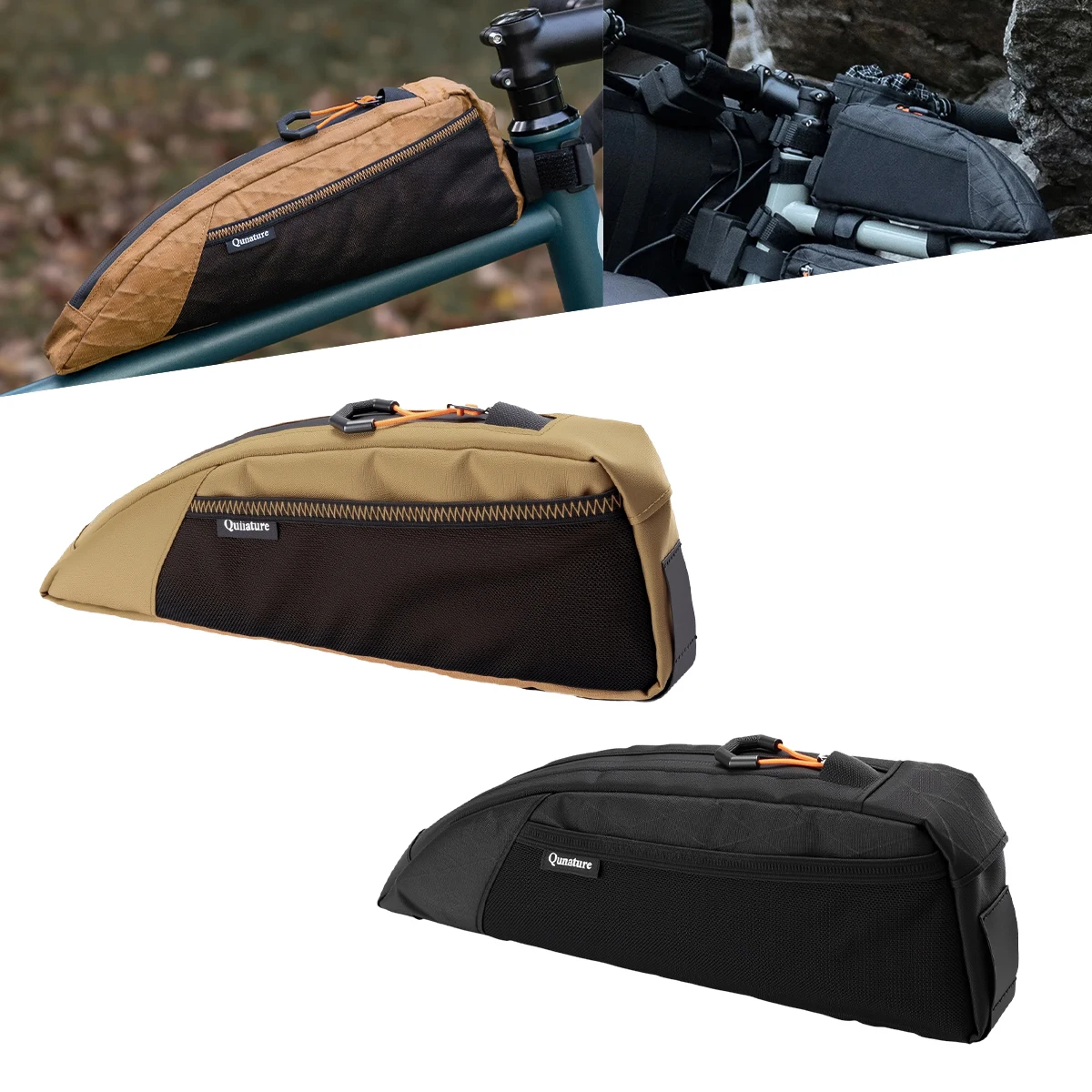 

Bike Bag Portable Bike Top Tube Bag Front Frame Triangle Bag Tool Bag MTB Road Pocket Pannier Bike Accessories