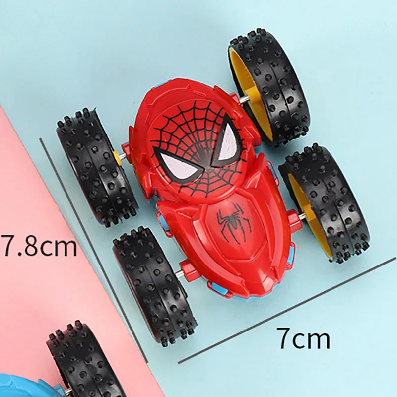 NEW Kids Spider Dump Truck Inertia Car 360 Degree Impact Resistant Double Sided Car Children\'s Puzzle Toys Student Prize Gifts