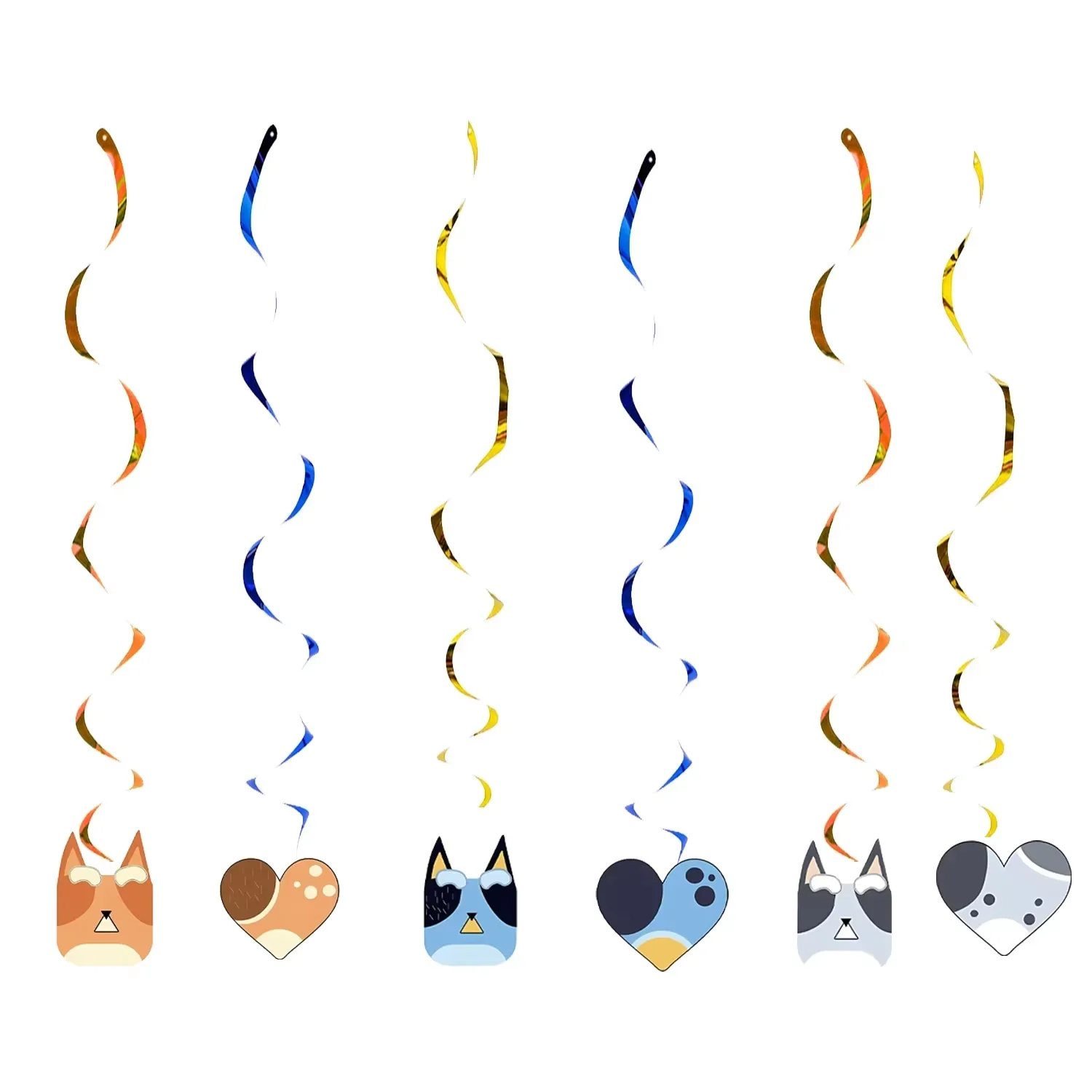 Roze Bluey Verjaardagsparty Decoratie Set Bingo Puppy Beker Bord Servetten Ballonnen voor Kindergeschenken Fotohokje Babyshower