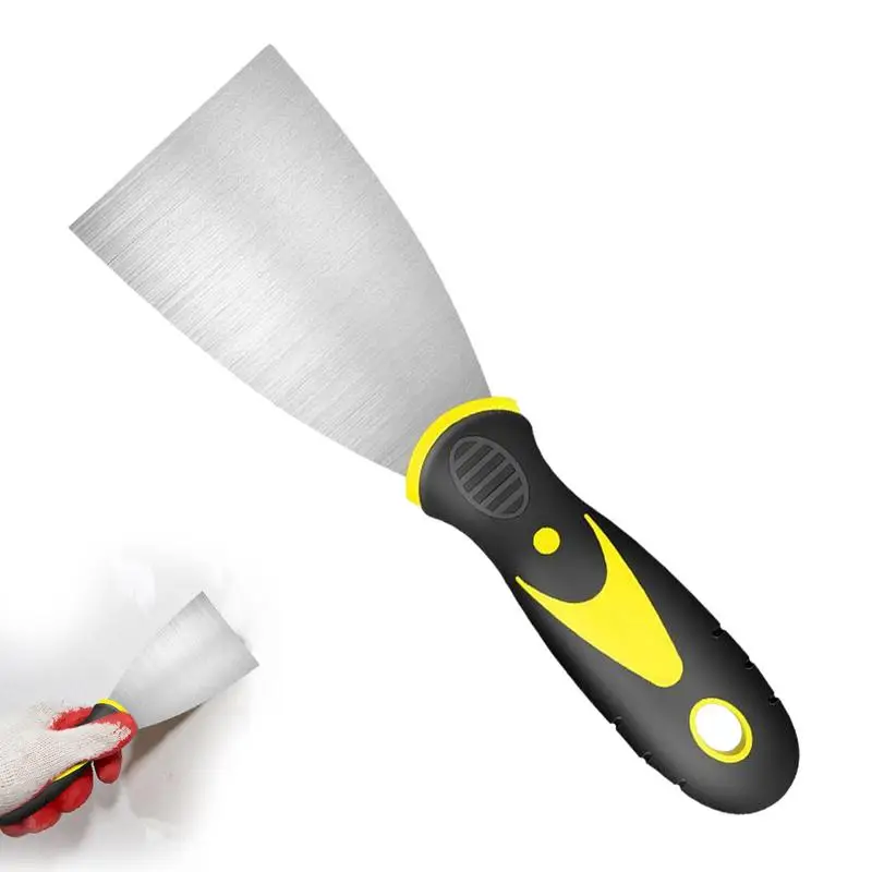 

Spackle Scraper 10pcs Stainless Steel Putty Cutter Hand Tools For Drywall Putty Decals Wallpaper Baking Patching And Painting