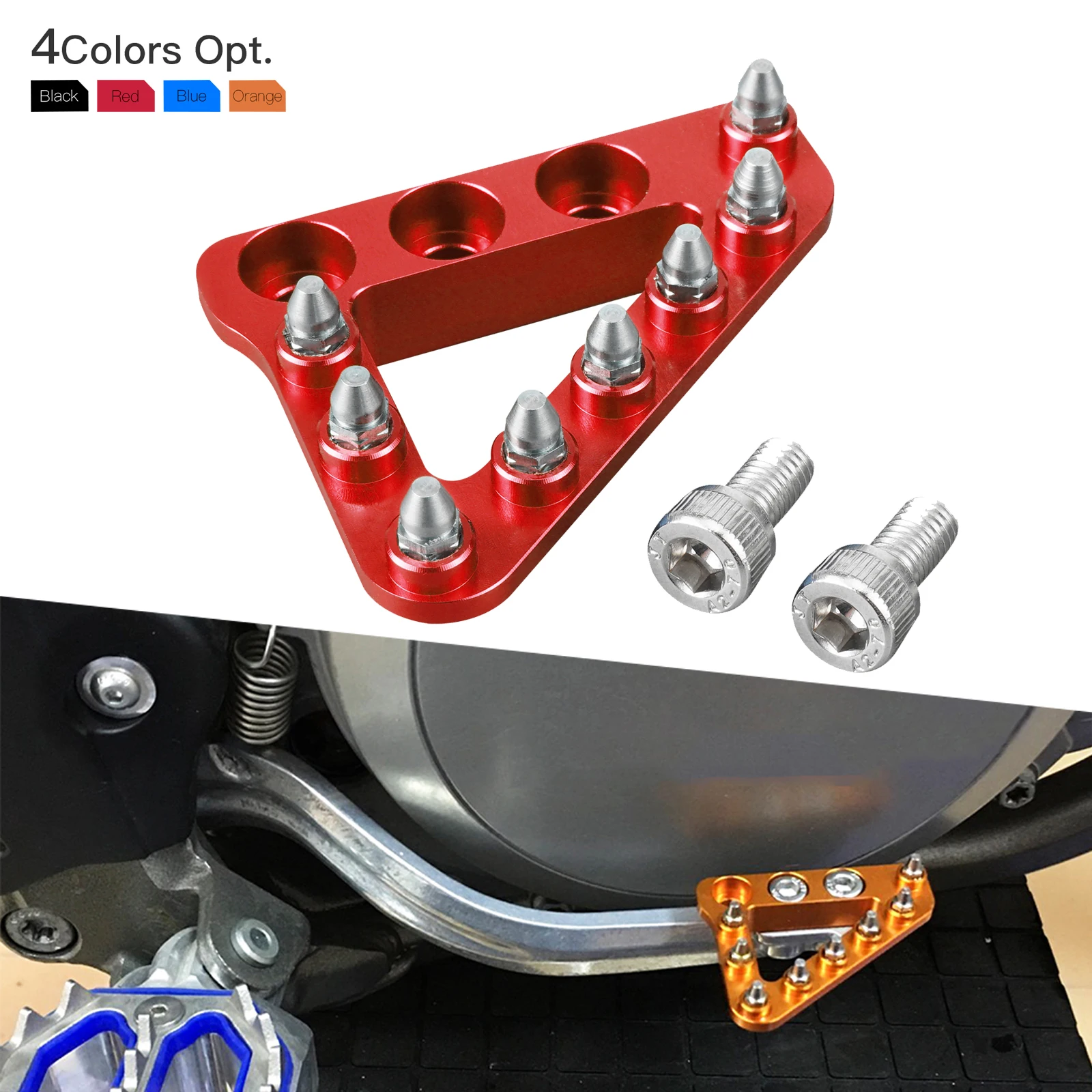 

Motorcycle For BETA RR300 Xtrainer 300 RR 200 250 300 390 430 450 480 500 2013-2020 Rear Brake Lever Tip Pedal Plate Extended