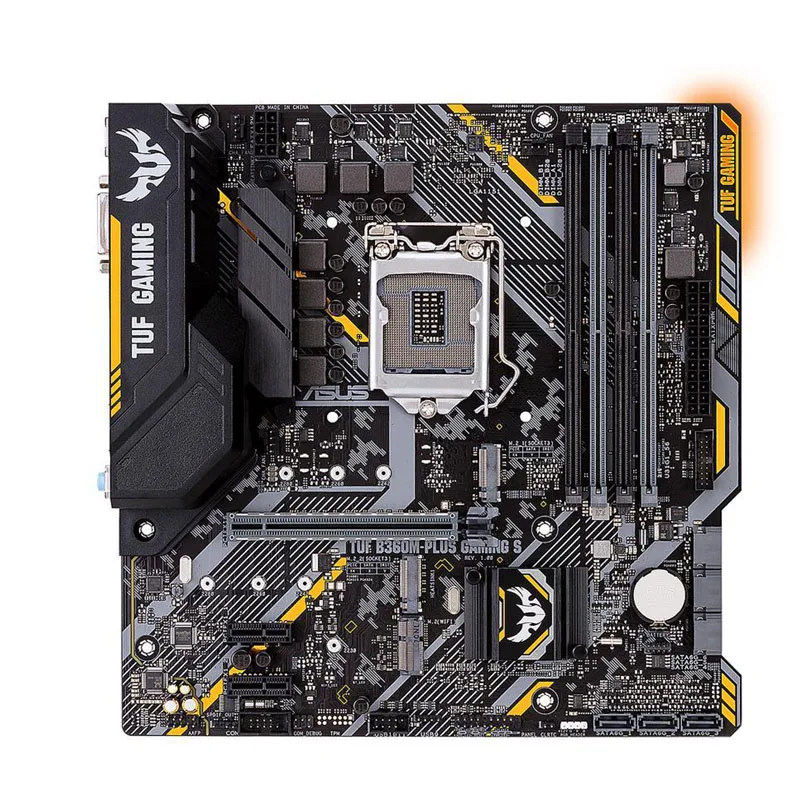 ASUS TUF B360M-PLUS Gaming S Carte mère Intel LIncome 1151 B360 Chipset DIMM DDR4 Support i7 8700 8700K 8500 CPU Original GT