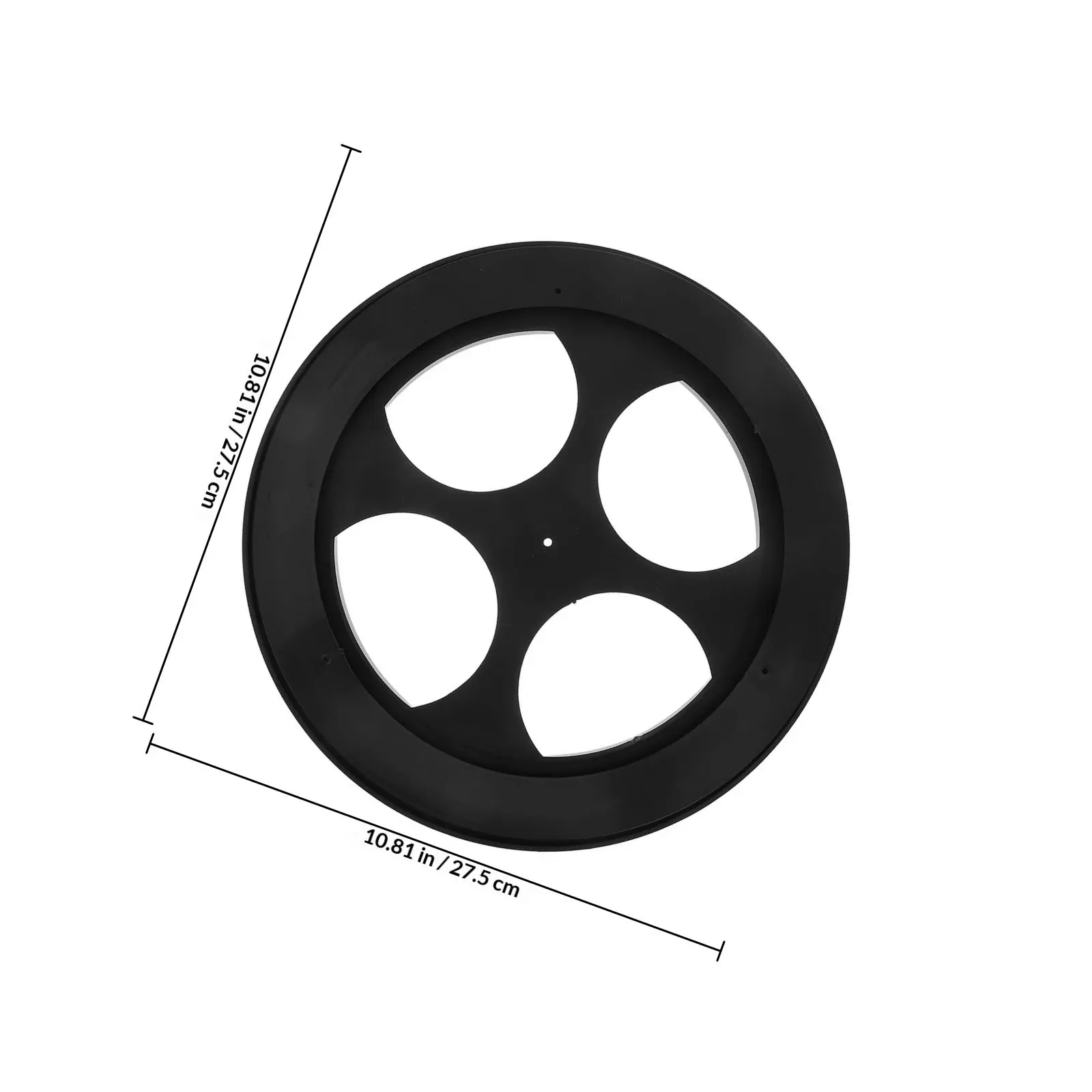 Display Turntable Stand Rotating Product Showcase 360 Degree Swivel Tray for Retail Bakery Home Decor Heavy Duty Stable Base